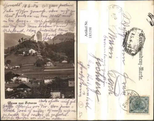 185198,Schwaz Teilansicht