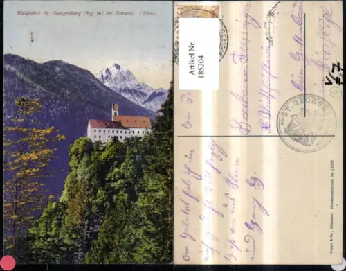 185204,St Georgenberg b. Schwaz pub Purger Co 14208