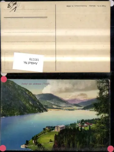 185270,Seehof a. Achensee pub Purger Co 10755