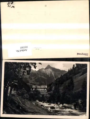 185305,Zillergrund b. Mayrhofen Foto Ak