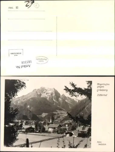 185318,Mayrhofen geg. Grünberg Zillertal pub Foto Seeböck