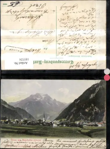 185324,Gruss a. Mayrhofen Zillertal