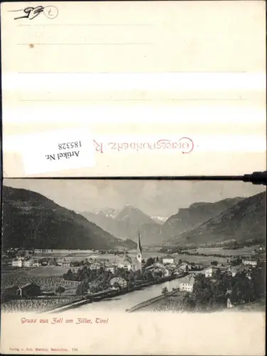 185328,Gruss a. Zell a. Ziller Zillertal