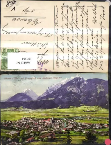 185361,Schwaz m. Vomperloch u. Hochnissl pub Purger Co 13202
