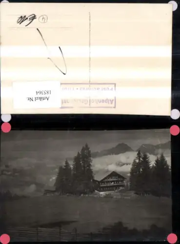 185364,Alpenhof Grafenast Post Schwaz Foto Ak