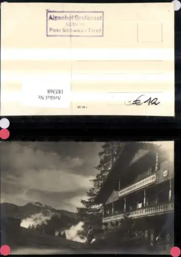 185368,Schwaz Alpenhof Gasthof Grafenast