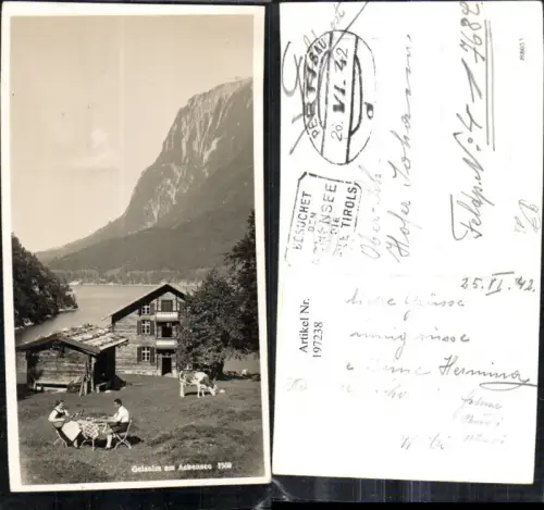 197238,Foto Ak Geisalm a. Achensee Feldpost