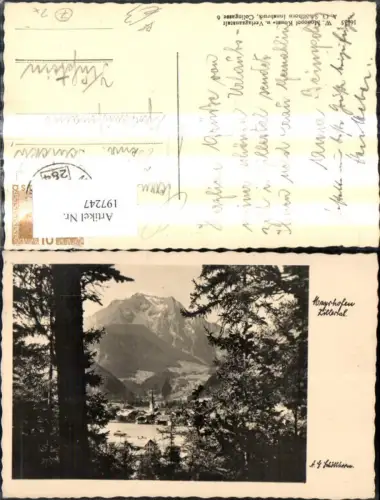197247,Mayrhofen i. Zillertal Foto Ak Bahnpost Zug 284 Mayrhofen Jenbach
