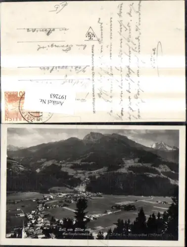 197263,Zell a. Ziller m. Gerlossteinwand Hochfeld u. Ahornspitze