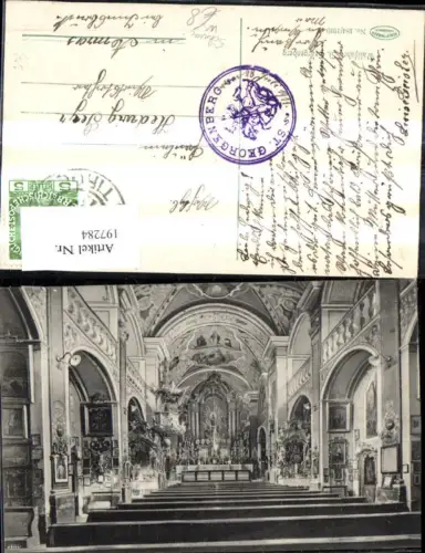 197284,Schwaz St Georgenberg Foto Ak Wallfahrtskirche Innenansicht