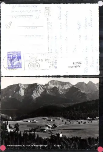 205073,Steinberg Totale m. Rofangebirge