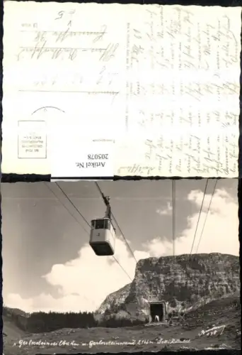 205078,Gerlossteinbahn Seilschwebebahn m. Gerlossteinwand b. Zell im Zillertal pub Erich Binder