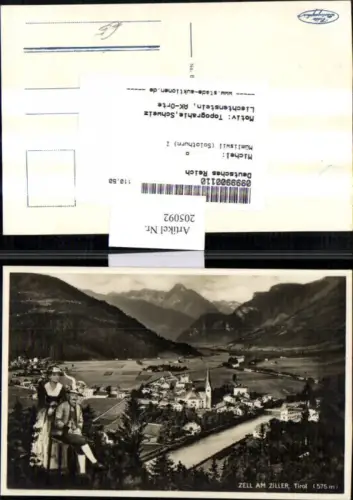 205092,Zell am Ziller Totale Zillertaler Trachten Tracht