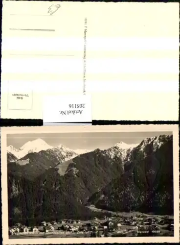 205116,Mayrhofen Totale m. Ahornspitze Zillertal