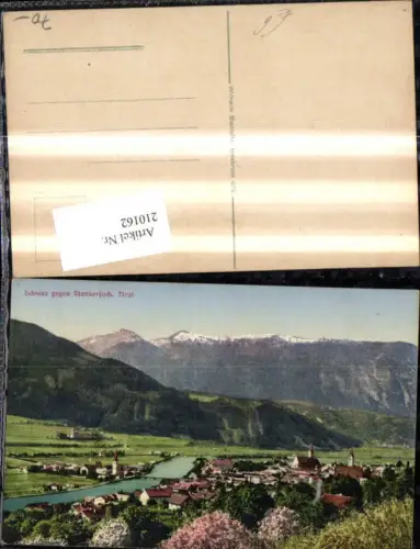 210162,Schwaz Teilansicht geg. Stanserjoch