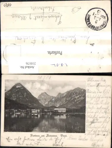 210176,Pertisau am Achensee Teilansicht