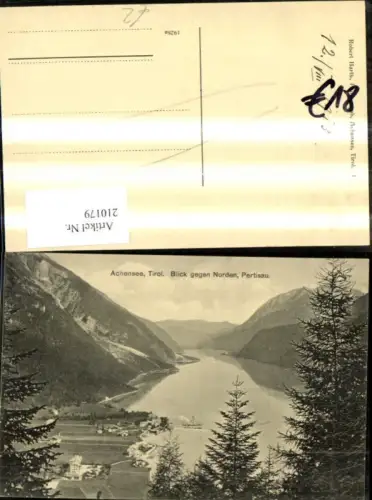 210179,Achensee See Blick geg. Norden Pertisau Totale
