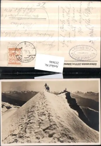 233646,Schwarzenstein im Zillertal Bergspitze b. Mayrhofen