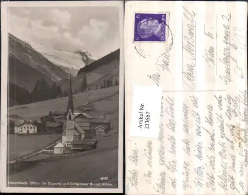 233667,Lanersbach im Tuxertal Totale m. Gefrorener Wand