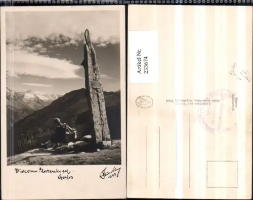 233674,Blick v. Plattenkogel auf Gerlos pub Hans Hruschka 1693