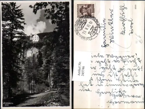 245746,St. Georgenberg Abtei Kirche Partie b. Schwaz