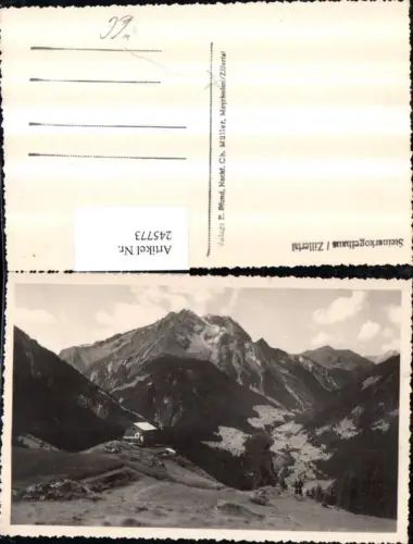 245773,Steinerkogelhaus Berghütte Bergkulisse im Zillertal b. Mayrhofen