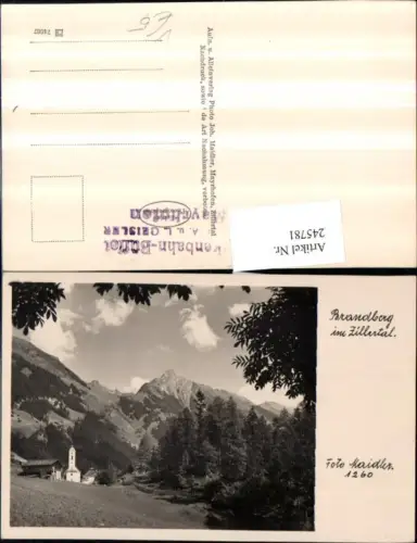 245781,Brandberg im Zillertal Bergkulisse pub Foto Maidler 1260