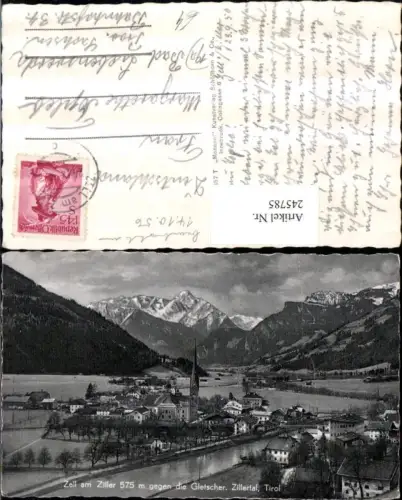 245785,Zell am Ziller Totale geg. d. Gletscher