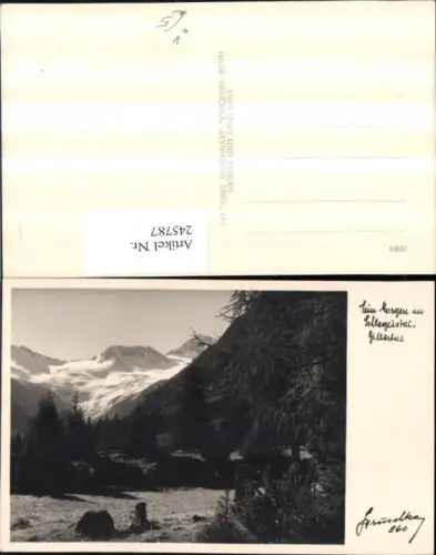 245787,Ein Morgen im Schlegeistal im Zillertal Bergkulisse b. Finkenberg pub Hans Hruschka 860