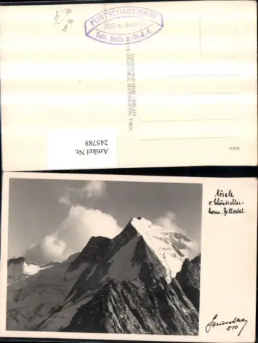 245788,Mösele v. Schönbichlerhorn im Zillertal Bergkulisse b. Mayrhofen pub Hans Hruschka 810