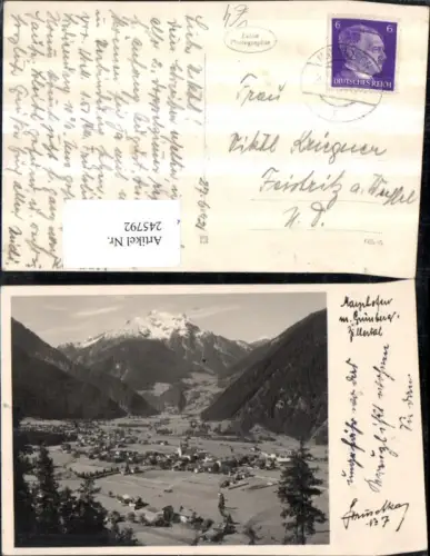 245792,Mayrhofen im Zillertal Totale m. Grünberg pub Hans Hruschka 7