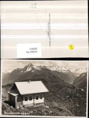 245811,Penkenhütte Berghütte im Zillertal b. Mayrhofen