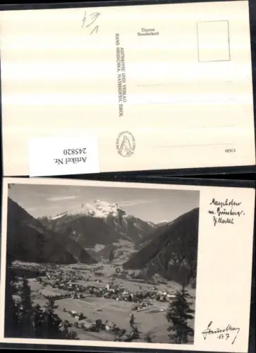 245820,Mayrhofen im Zillertal Totale m. Grünberg pub Hans Hruschka 7