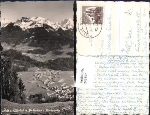 246157,Zell im Zillertal Totale m. Gerlosstein u. Ahornspitze