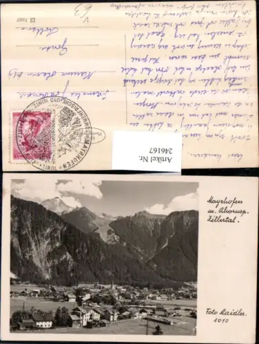 246167,Mayrhofen im Zillertal Totale m. Ahornspitze pub Foto Maidler 1010