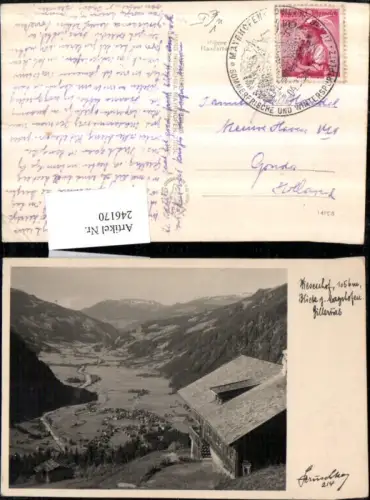 246170,Wiesenhof Blick geg. Mayrhofen im Zillertal Totale pub Hans Hruschka 214