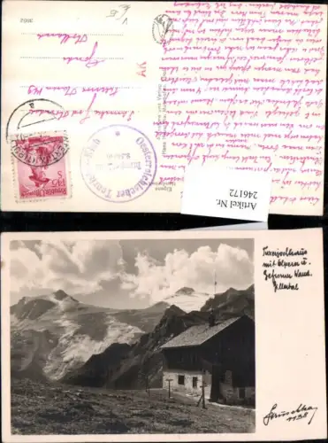 246172,Tuxerjochhaus m. Olperer u. Gefrorener Wand im Zillertal Bergkulisse pub Hans Hruschka 1138