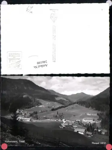246199,Achenwald in Tirol Totale b. Achenkirch