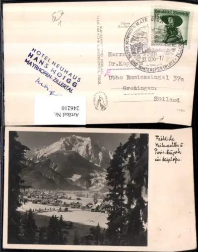 246210,Mayrhofen Totale Winterbild pub Hans Hruschka