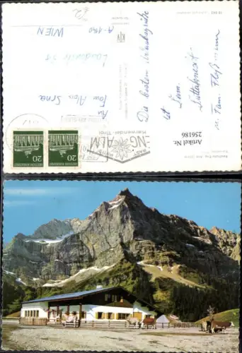 256186,Rasthütte Eng-Alm Bergkulisse b. Schwaz