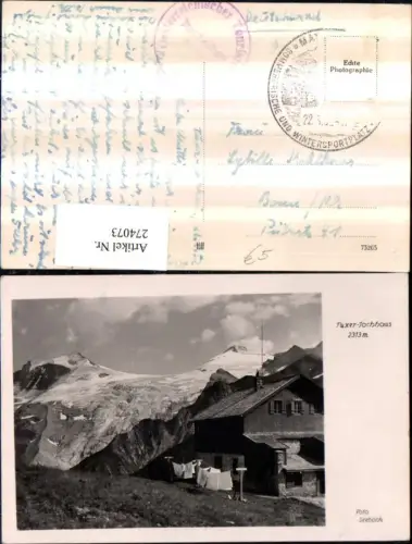 274073,Tuxerjochhaus Berghütte Bergkulisse b. Tux Hintertux