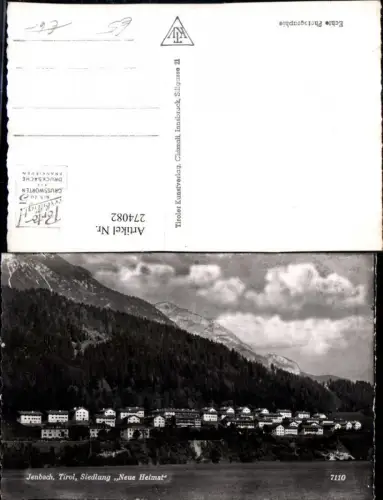 274082,Jenbach in Tirol Siedlung Neue Heimat Bergkulisse