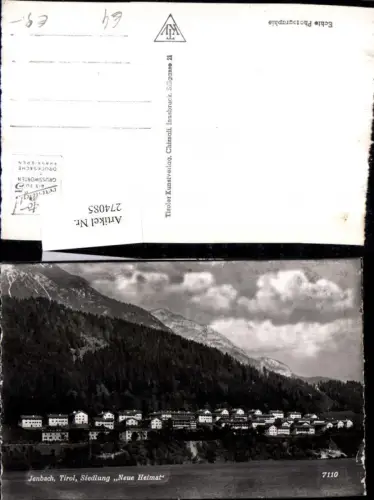 274085,Jenbach in Tirol Siedlung Neue Heimat Bergkulisse