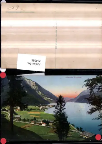 274088,Achensee Pertisau Teilansicht Bergkulisse