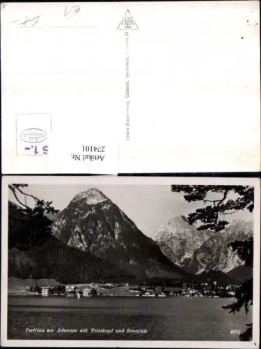 274101,Pertisau am Achensee Totale m. Tristkopf u. Sonnjoch Bergkulisse