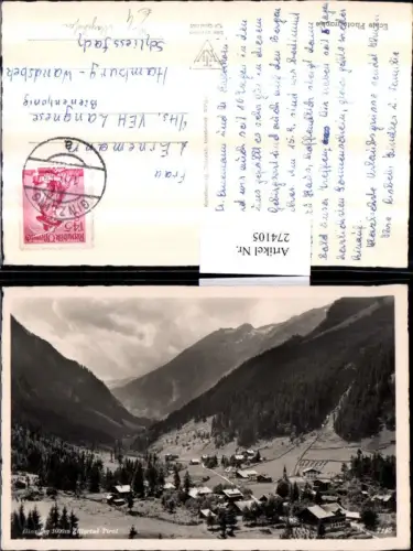 274105,Ginzling im Zillertal Totale b. Mayrhofen Bergkulisse
