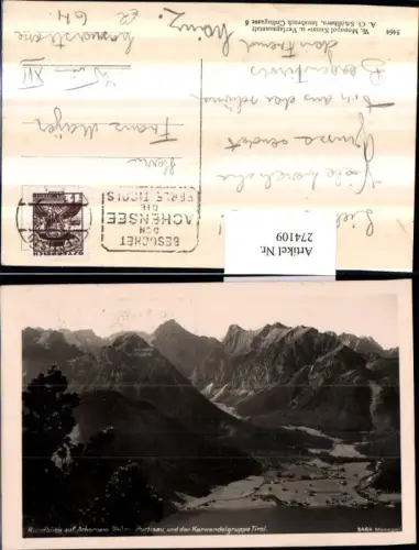 274109,Rundblick auf Achensee Pertisau Totale m. Karwendelgruppe Bergkulisse