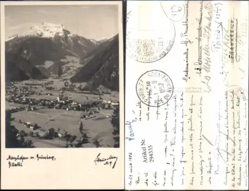 294335,Mayrhofen Totale m. Grünberg im Zillertal Bergkulisse pub Hans Hruschka 9