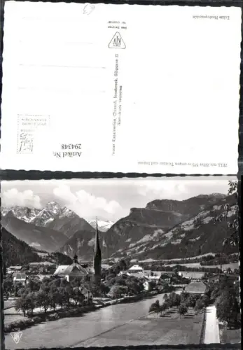 294348,Zell am Ziller Totale geg. Tristner u. Ingent Bergkulisse