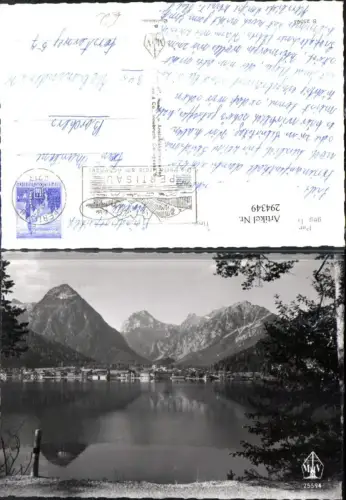 294349,Blick auf Pertisau am Achensee Totale geg. Tristenkopf u. Sonnjoch Bergkulisse
